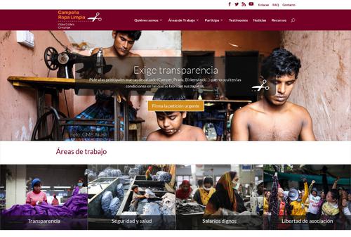 Migración a Wordpress usando Python para Campaña Ropa Limpia